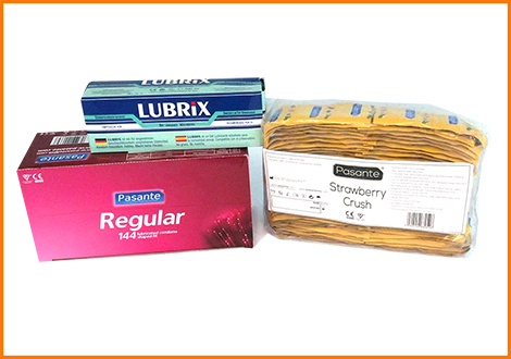 Pasante Regular + Pasante Fresa + Lubricante Lubrix