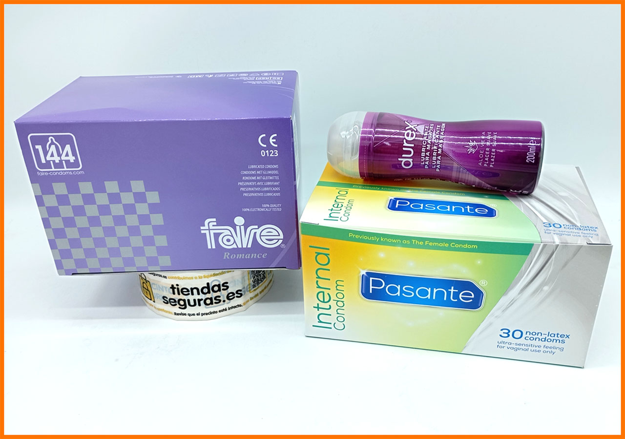 Faire Natural + Pasante Femenino + Lubricante Durex